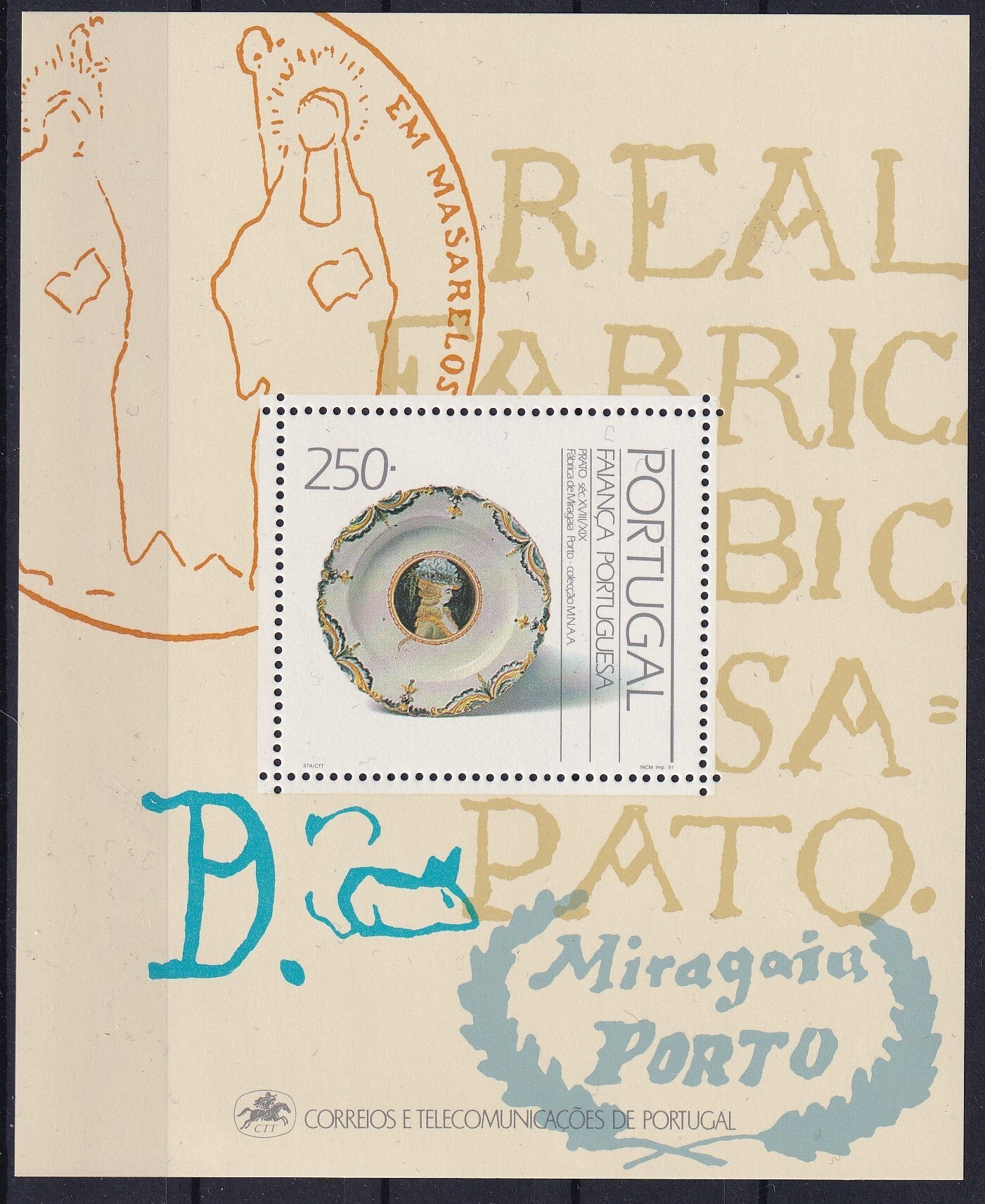Portugal - 1991 - Keramiek - Postfris