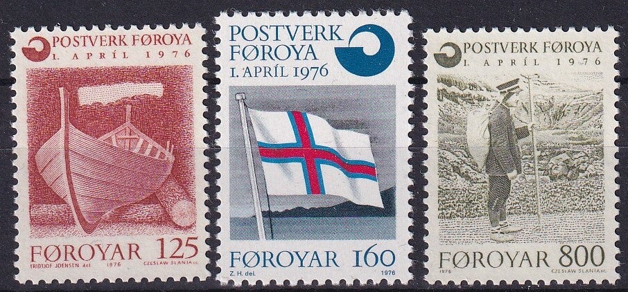 Faroer - 1976 - Post - Postfris