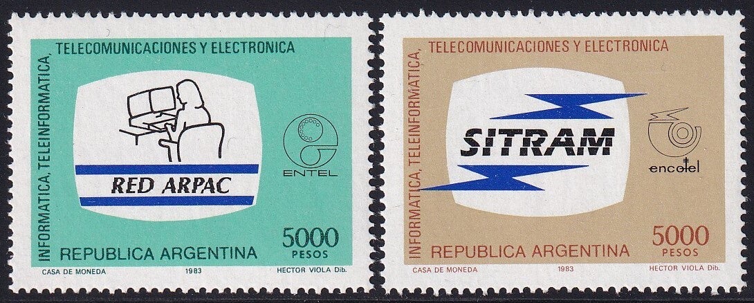 Argentinie - 1983 - Communicatie - Postfris