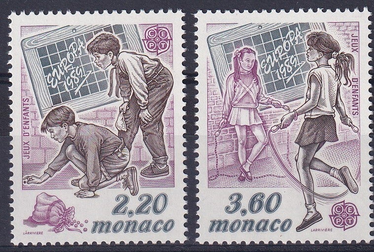 Monaco - 1989 - Europa - Postfris