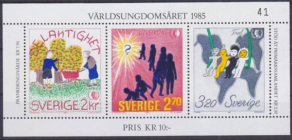 Zweden - 1985 - Jeugd - Postfris