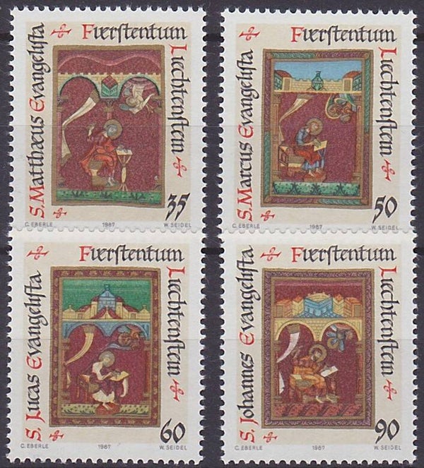 Liechtenstein - 1987 - Kerst - Postfris