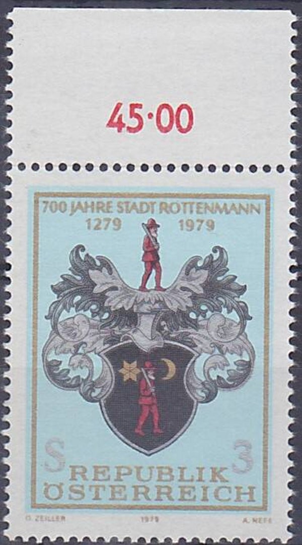 Oostenrijk - 1979 - 700 jaar Rottenman - Postfris