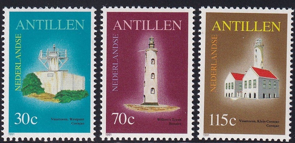 Nederlandse Antillen - 1991 - Vuurtorens - Postfris
