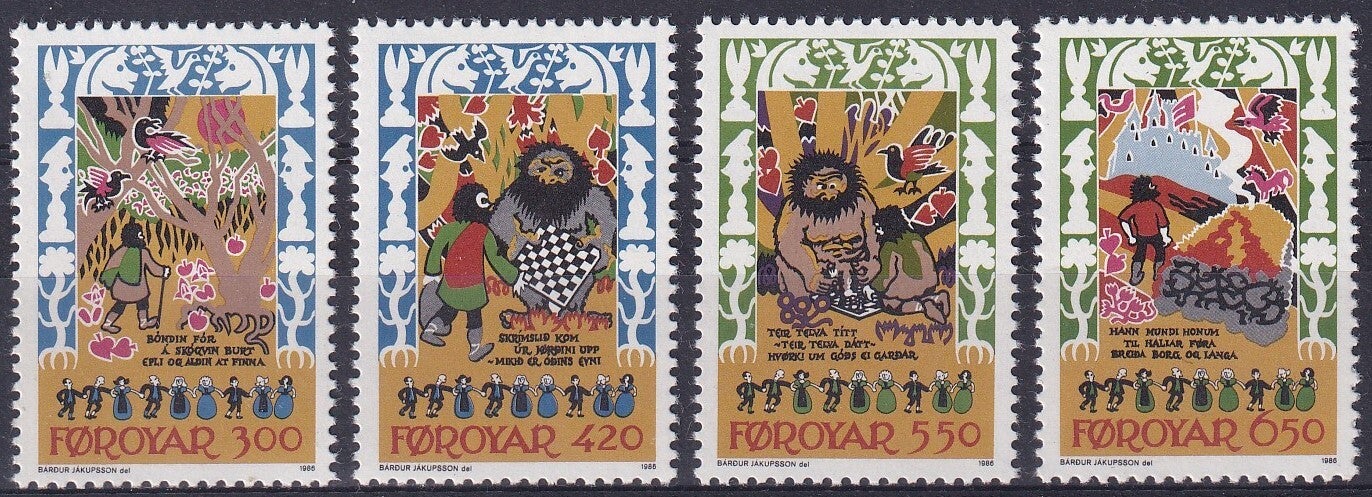 Faroer - 1986 - Skrimsala - Postfris