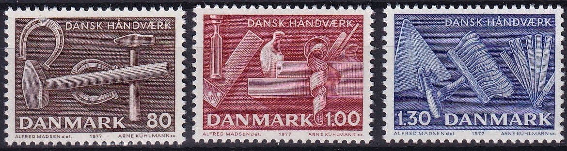 Denemarken - 1977 - Ambachten - Postfris