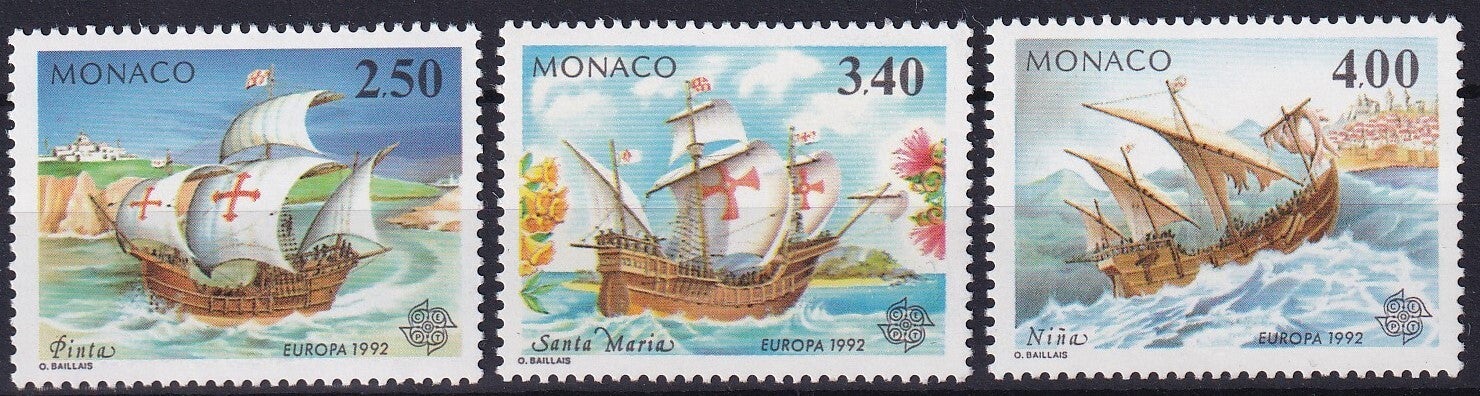 Monaco - 1992 - Europa - Postfris