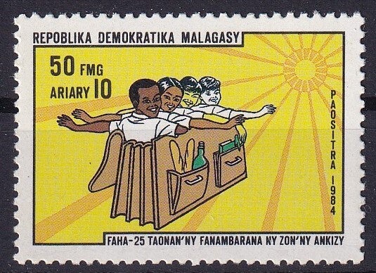 Madagaskar - 1984 - Kinderrechten - Postfris