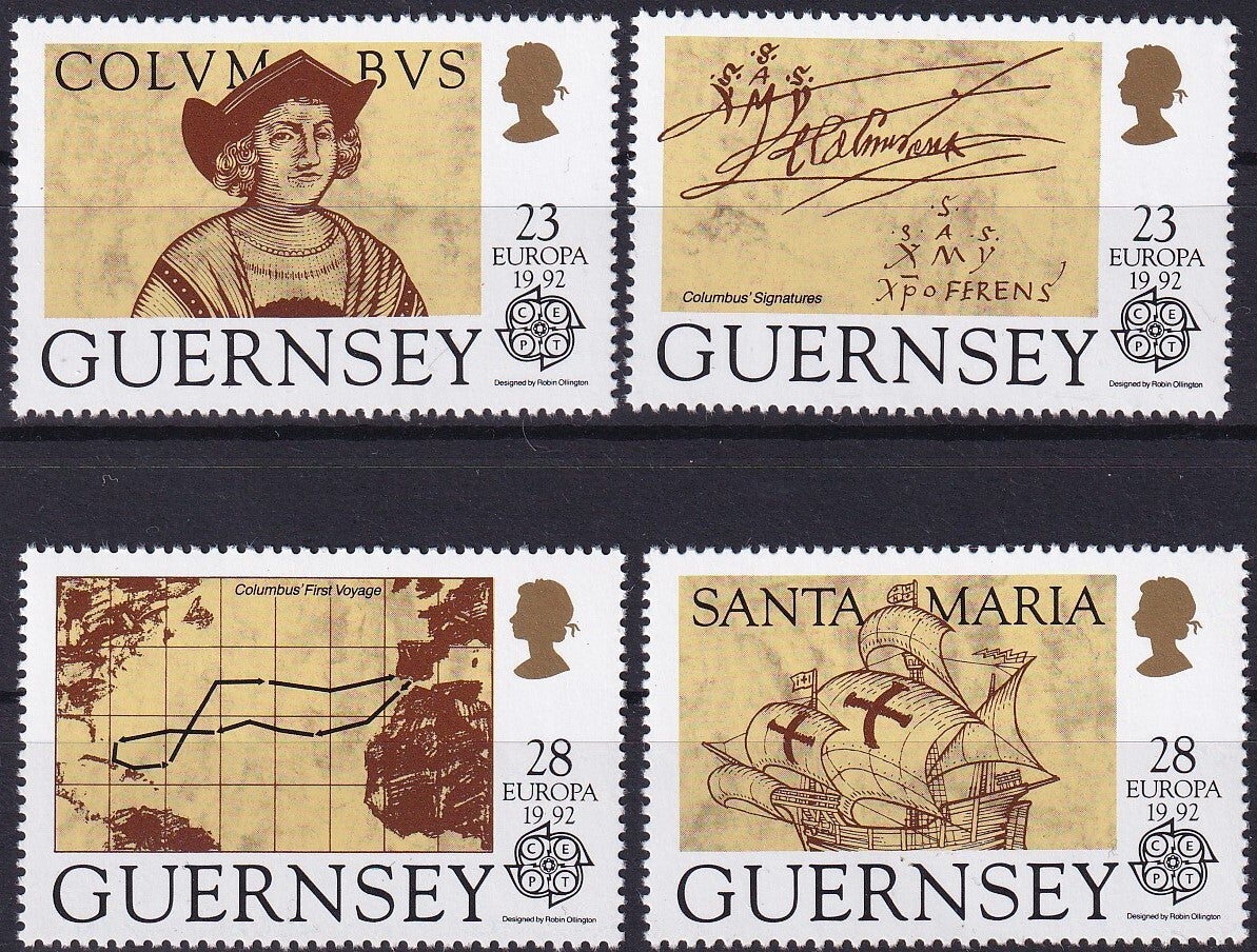 Guersney - 1992 - Europa - Postfris