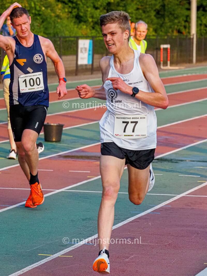 Richard Holstege (100), Luca Greven (77)