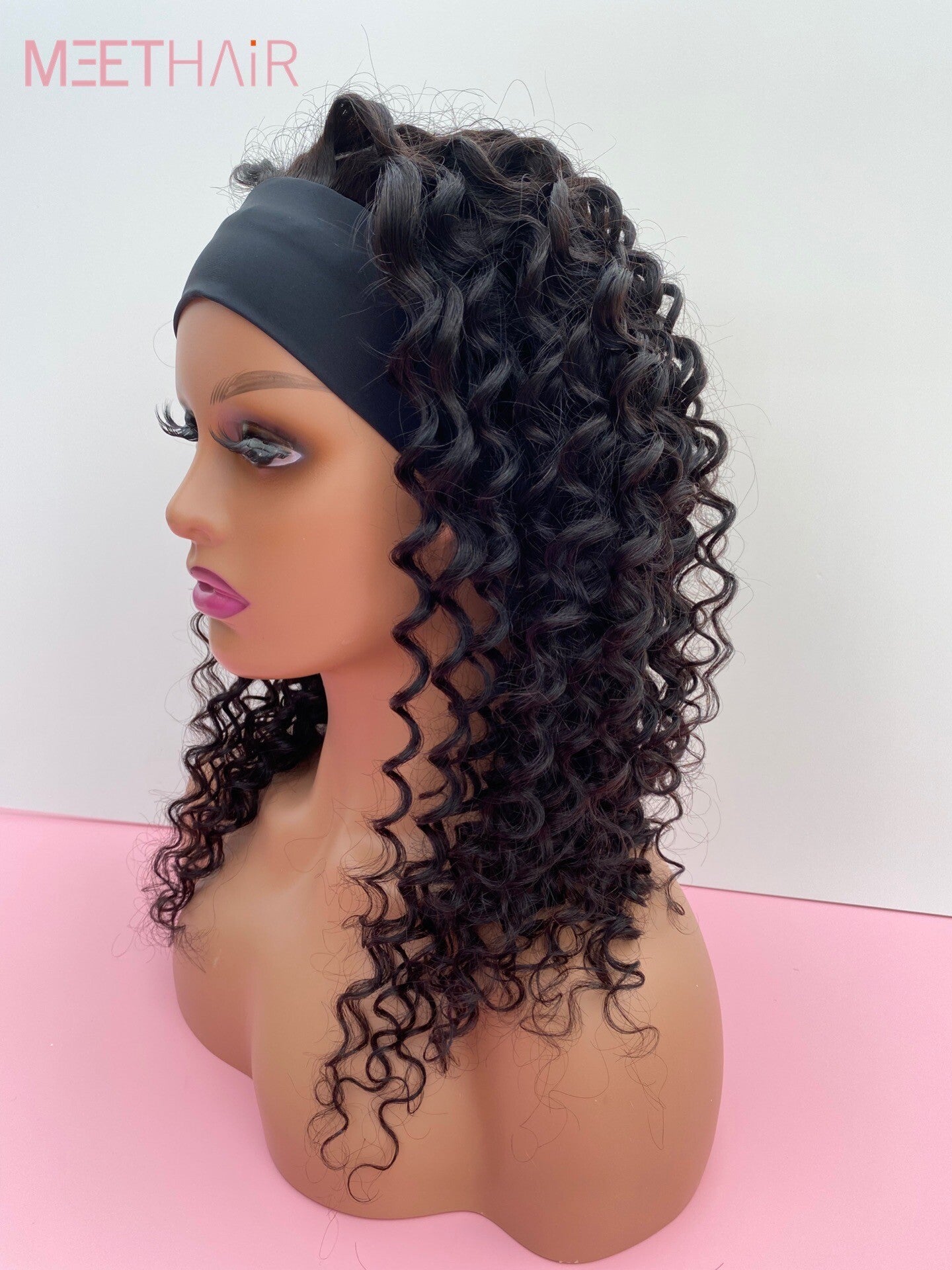 Top virgin headbang wig deepwave