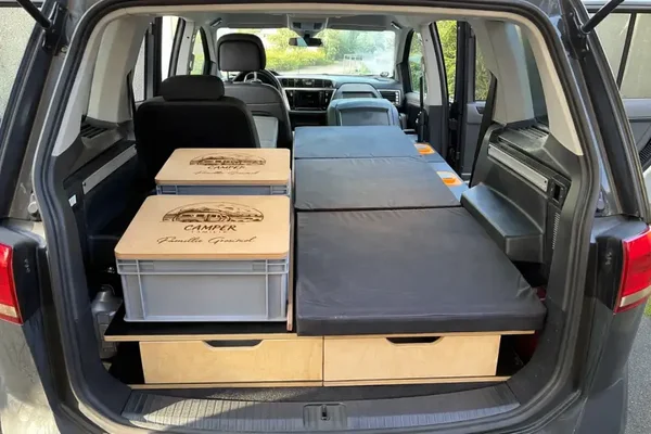Campingbox für VW Touran