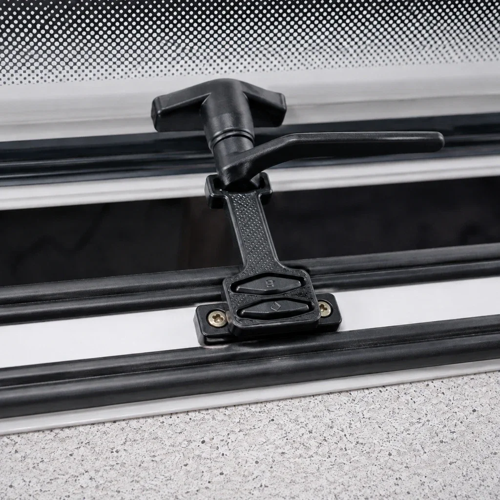 Fensterhalter Wohnmobil Caravan – Fensterstopper für sichere Belüftung bei Regen | Camper Zubehör | 3D Druck Handmade
