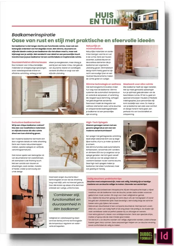 Huis & Tuin 2025 | Badkamerinspiratie pagina