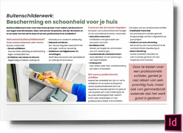 Huis & Tuin 2025 | Buitenschilderwerk