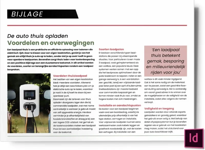 Huis & Tuin 2025 | De auto thuis opladen