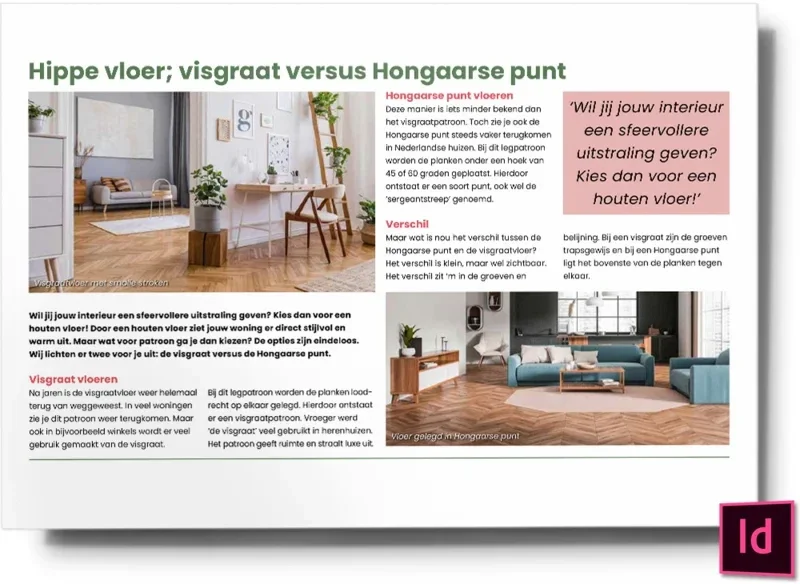Huis & Tuin 2025 | Hippe vloer visgraat vs Hongaarse punt