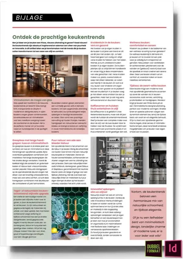 Huis & Tuin 2025 | Ontdek de prachtige keukentrends