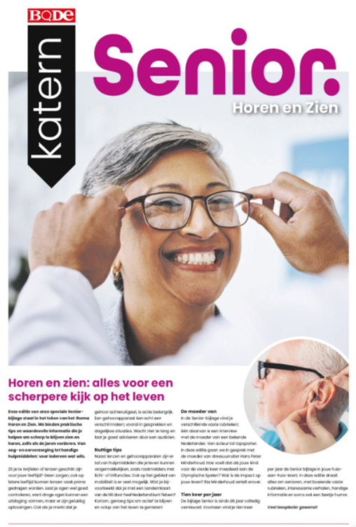 senior fiets en wandel