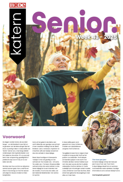 senior fiets en wandel