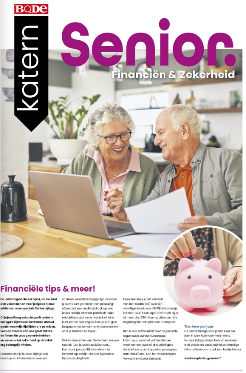 senior fiets en wandel