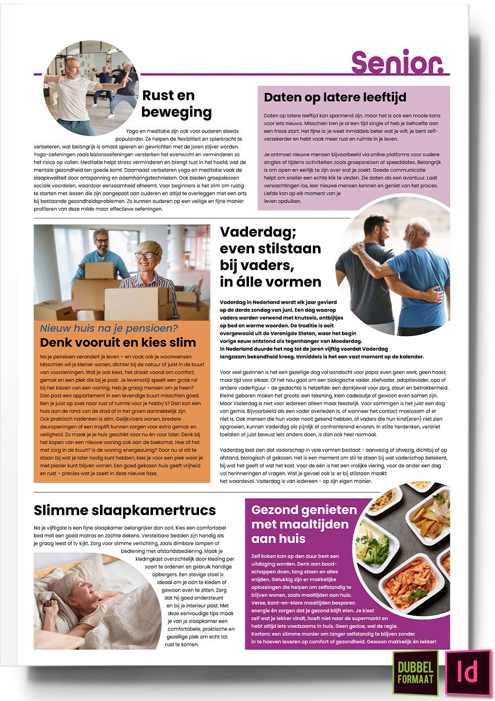 Senior 2025 I Hele pagina met 6 weetjes juni 2025