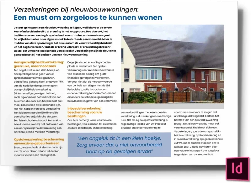 Nieuwbouw 2025 | Verzekeringen bij Nieuwbouwwoningen