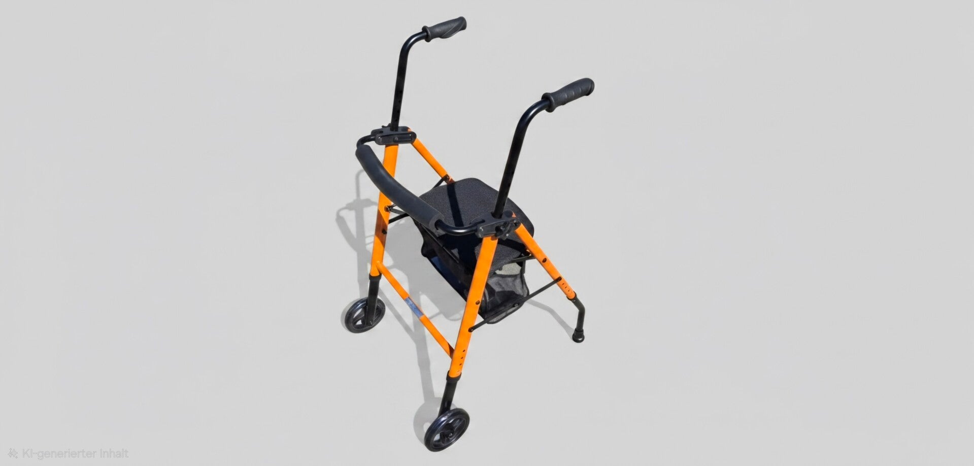 Mobiclinic Rollator Gehwagen orange #009