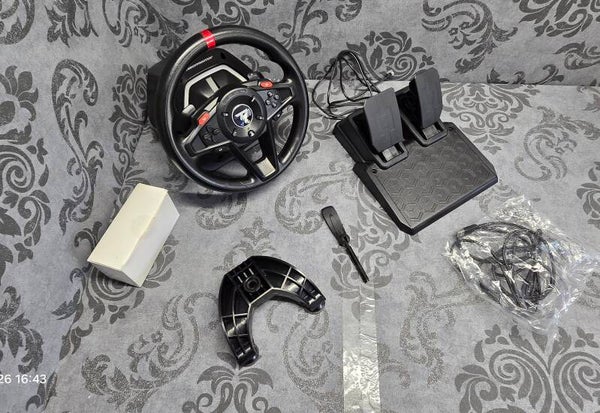 Thrustmaster T128 Lenkrad + Pedale PS5/PS4/PC – Amazon Retoure
