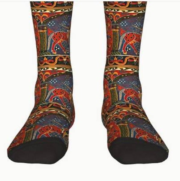 Medieval Knight Horseback Socks