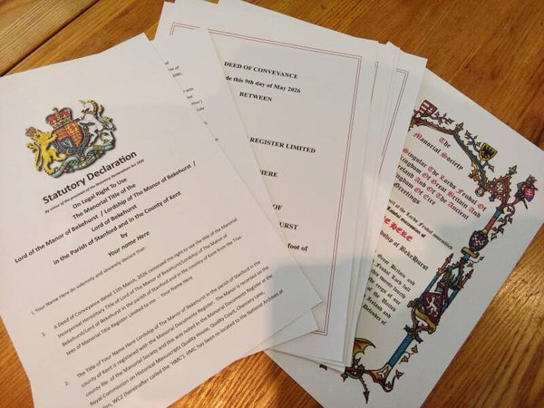 Novelty Statutory Declaration