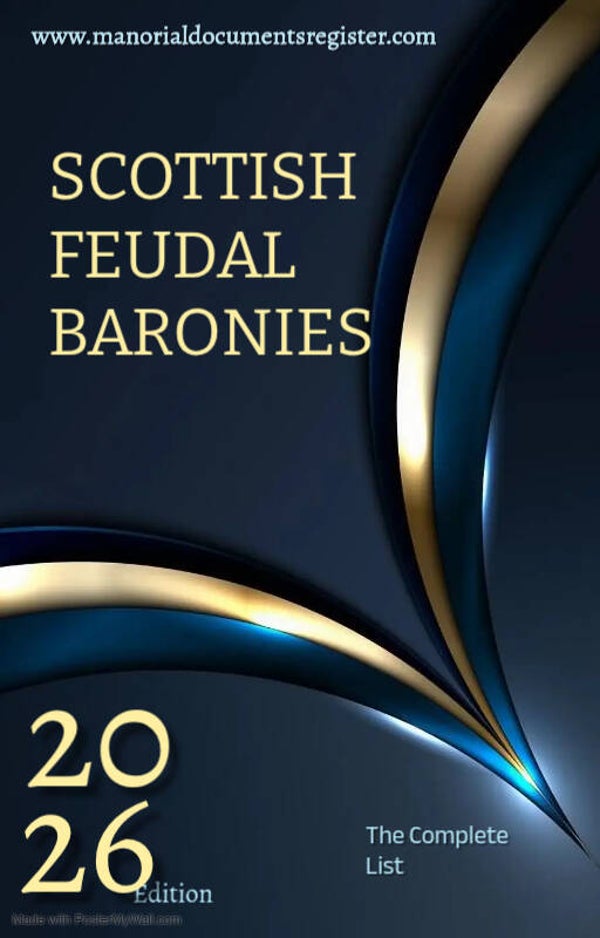 Feudal Scottish Baronies