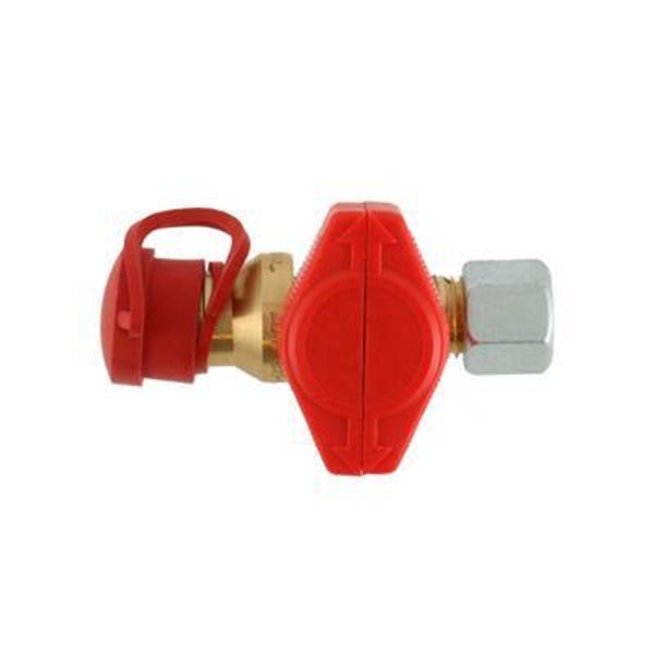 Verdeelkraan snelkop 8mm knel x shell