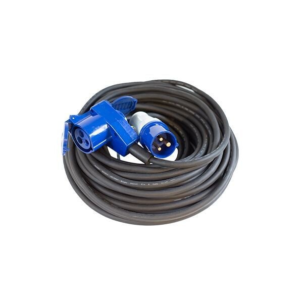 Vechline Verloopkabel 3x1.5mm² CEE-Winkelkoppeling 25m (OP BESTELLING)