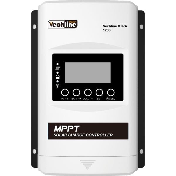 Vechline MPPT Laadregelaar Display XTRA 1206 10A (OP BESTELLING)