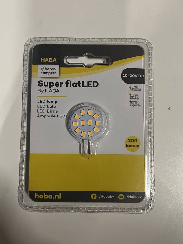 Haba Super flated G4 led lamp