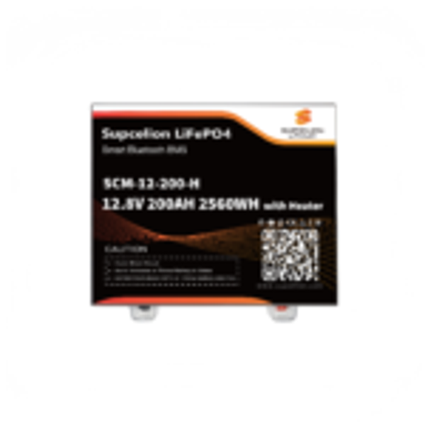 SUPCELION LiFePO4 Smart BMS SCD-12V-200AH with Heater