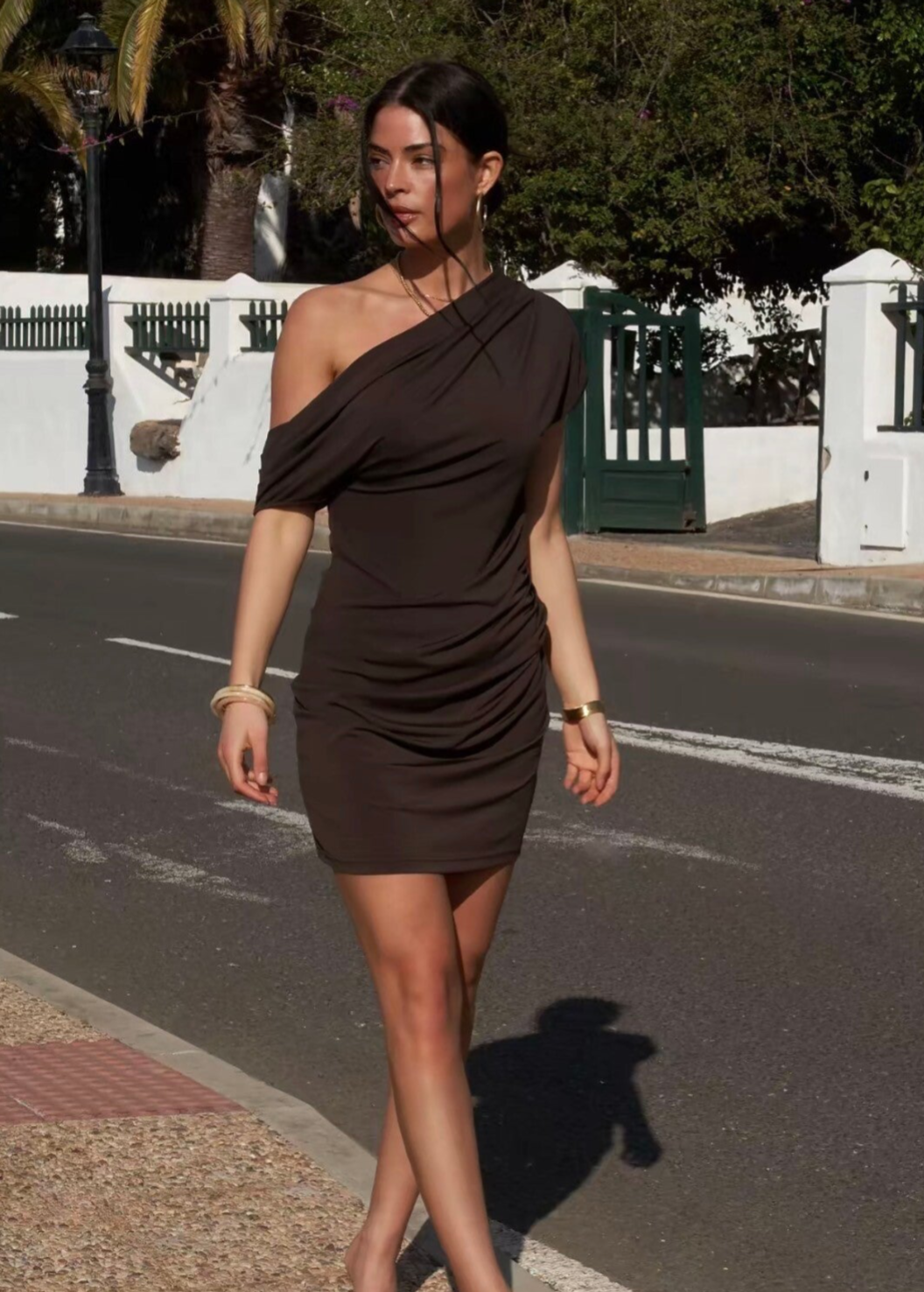 Salty but sweet dress - brown / SPECIAL DROP