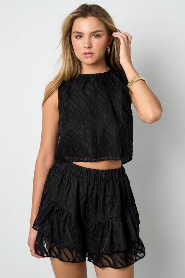 Daisy skirt - black