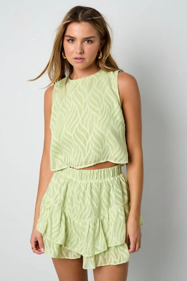 Daisy skirt - green
