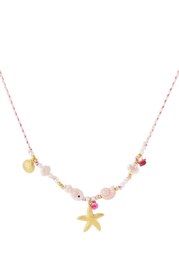 Sea you ketting - pink