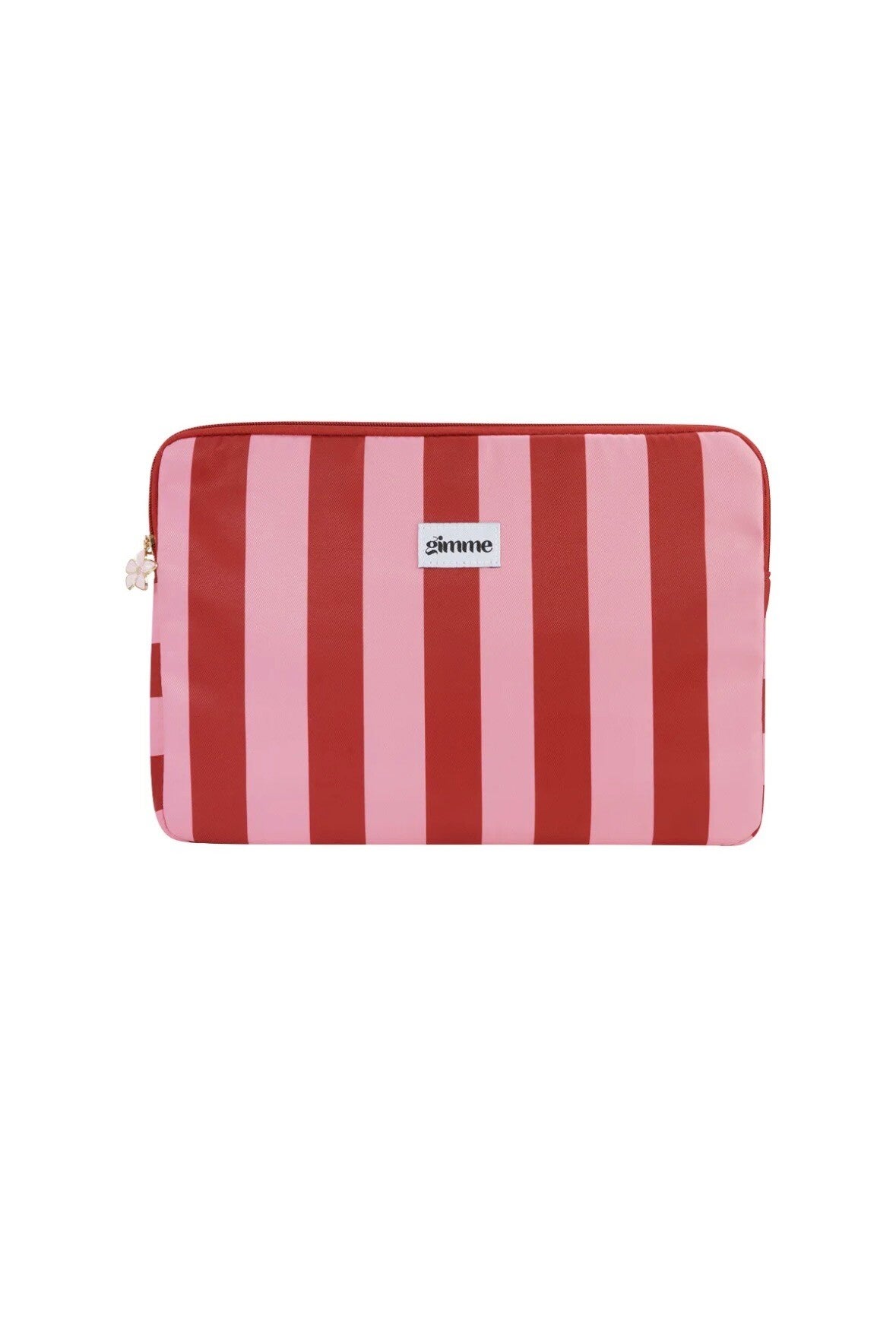 Stripes laptopcase - red pink