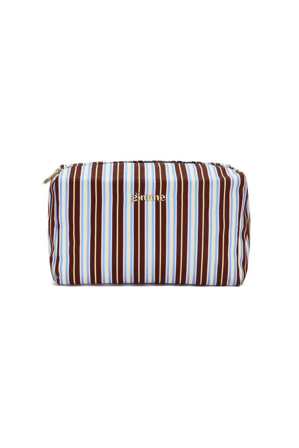 Retro make up bag - blue
