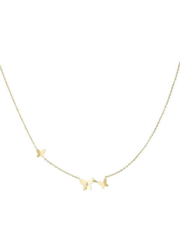 Ketting minimalistic butterfly