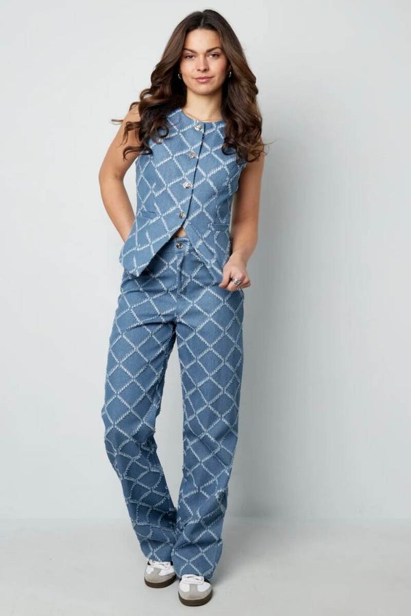 Nova top - soft blue