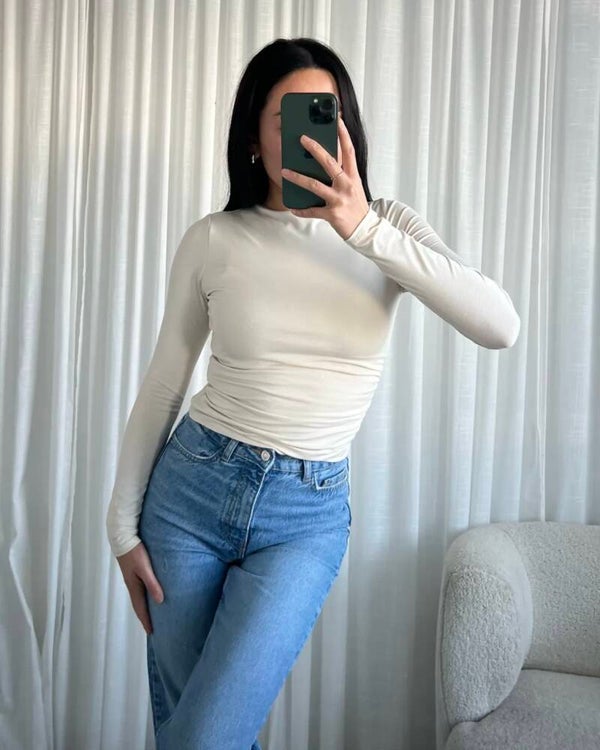 Daily top - beige