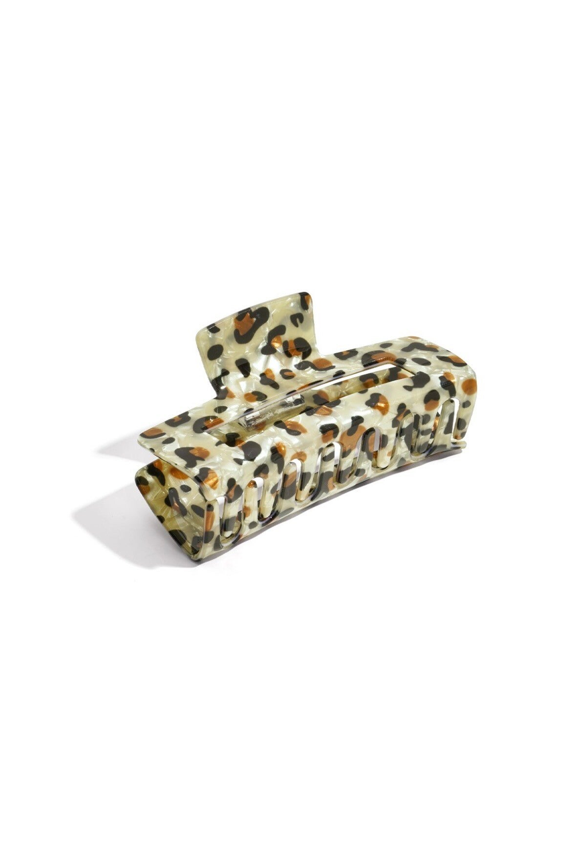 Haarclip leopard glamour - khaki