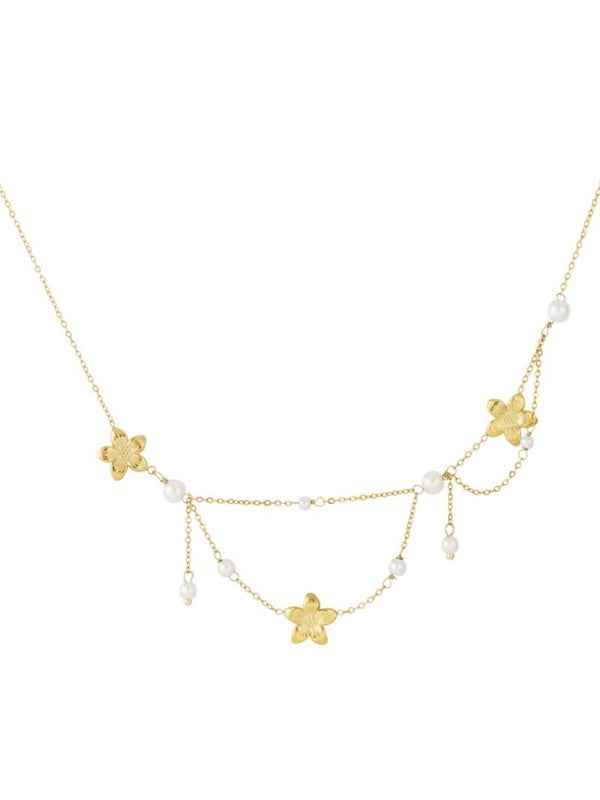 Ketting double flower