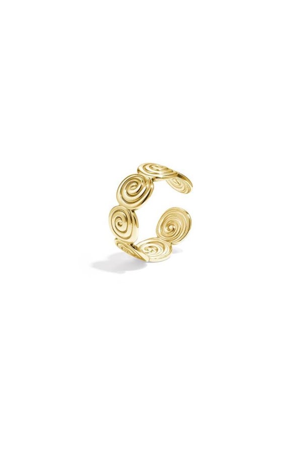 Ring twisted swirl