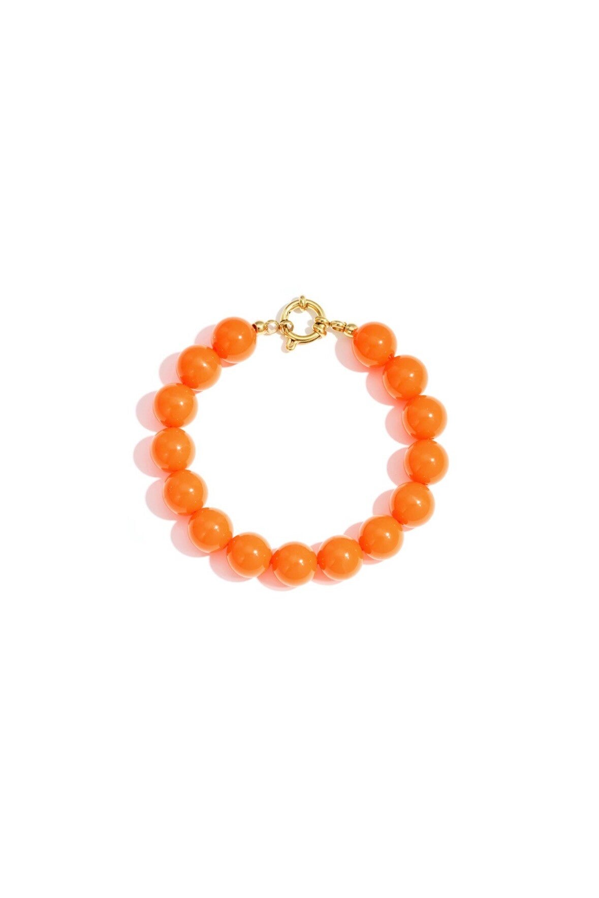 Kralenarmband - orange
